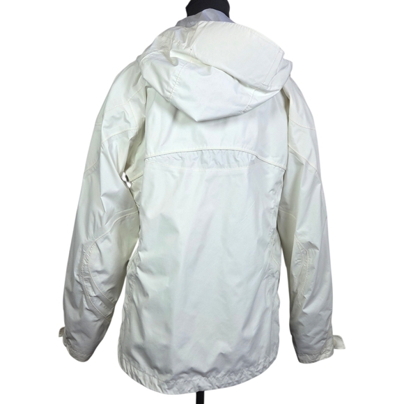 Eddie Bauer White Weatheredge Rainfoil Lined Parka Size L - Picture 3 of 9